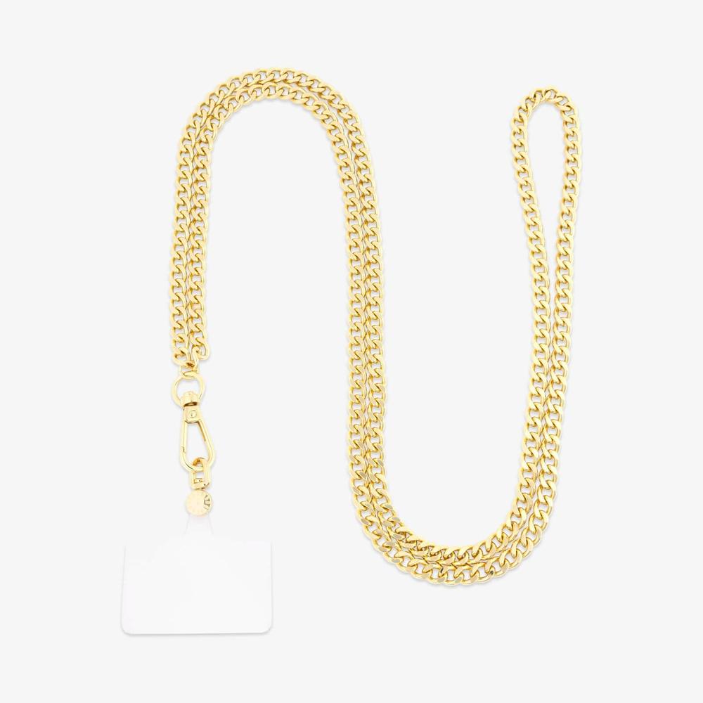 Flat Curb Chain Phone Chain | Pura Vida x Casely
