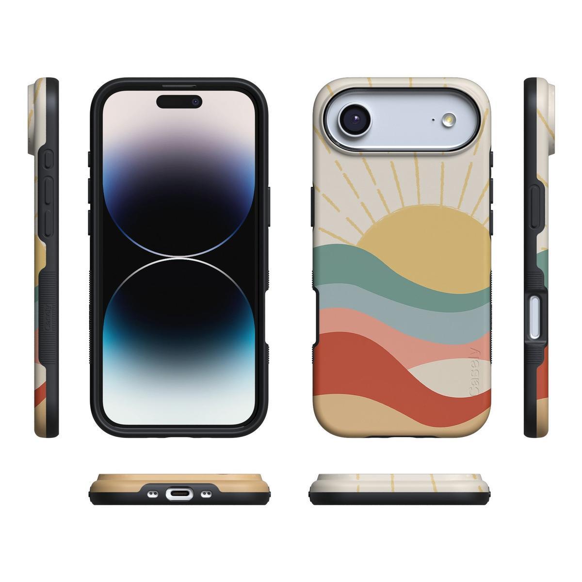 Here Comes the Sun | Colorblock Sunset Case