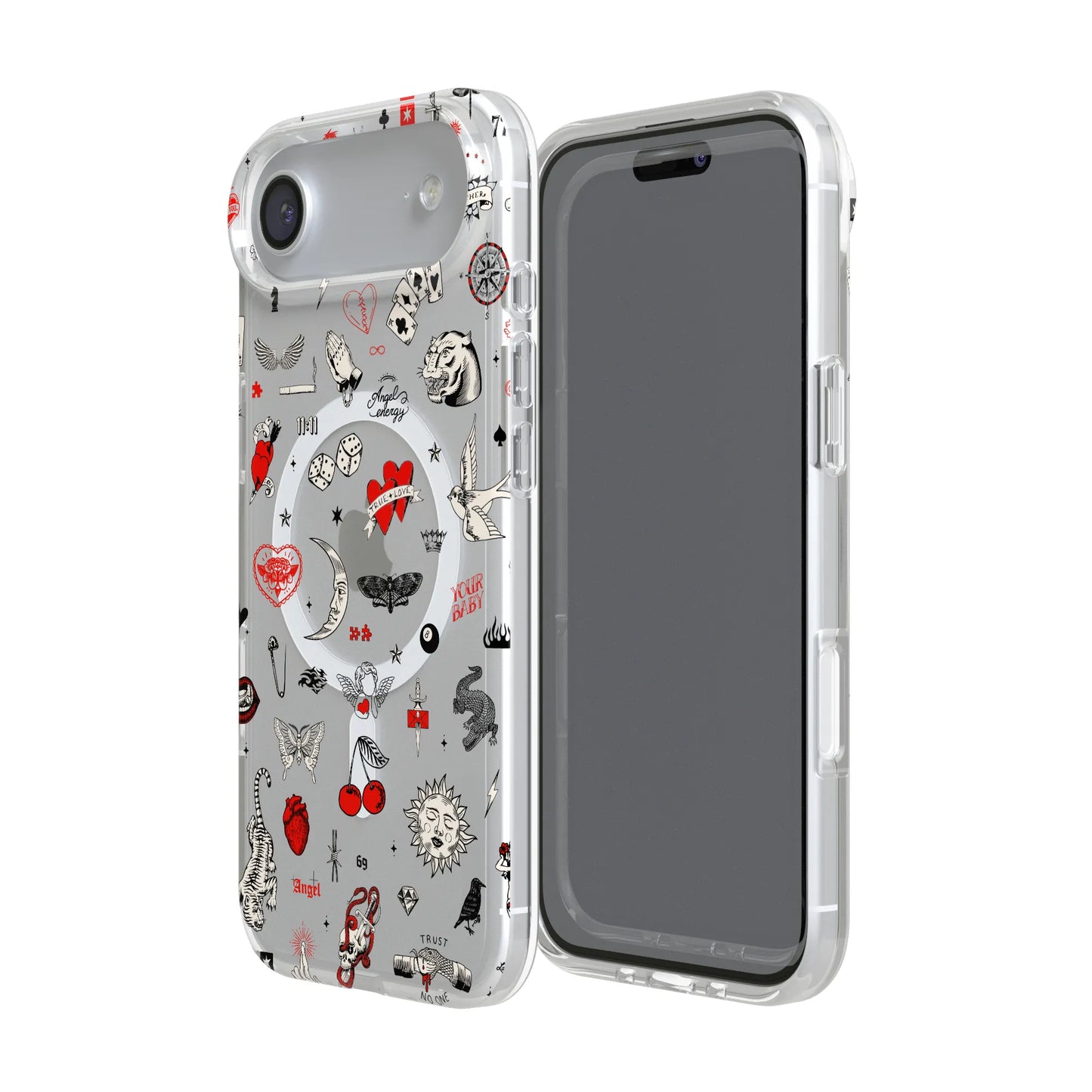 Not a Phase | Clear Flash Tattoo Case