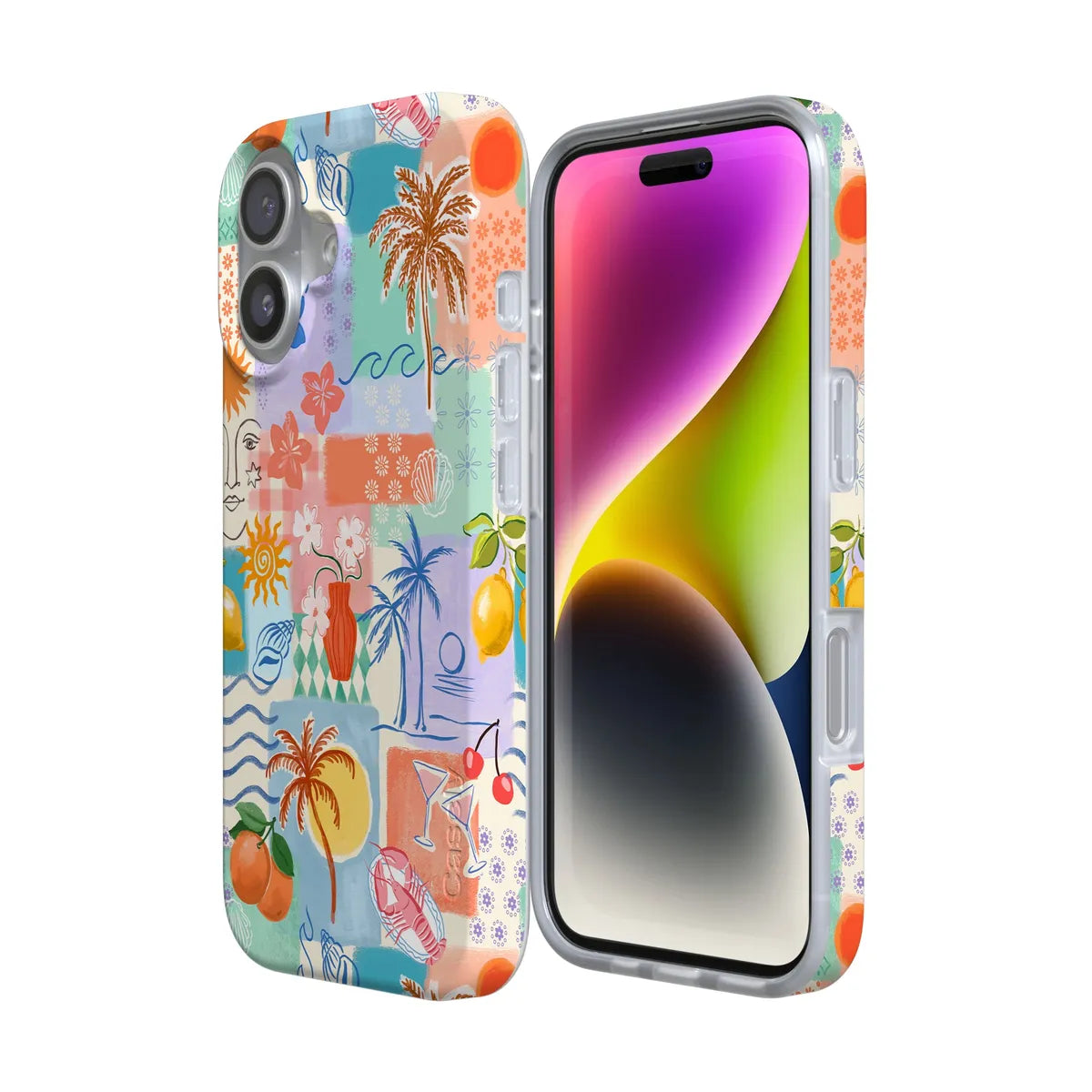Tropical Heat | Beachy Collage Case
