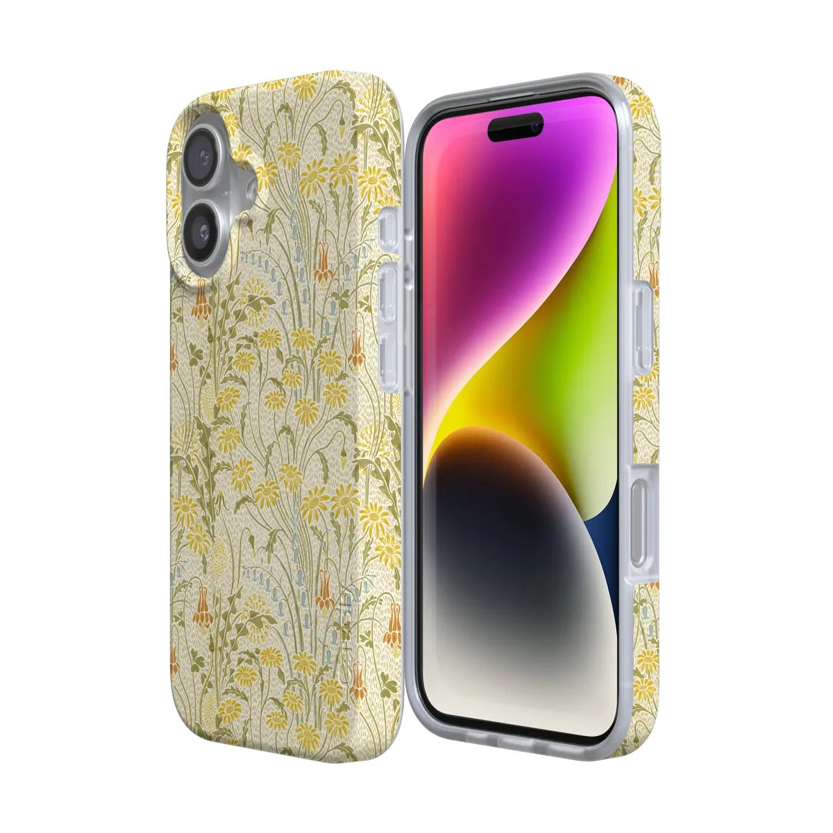 Boho Blooms | Golden Floral Case