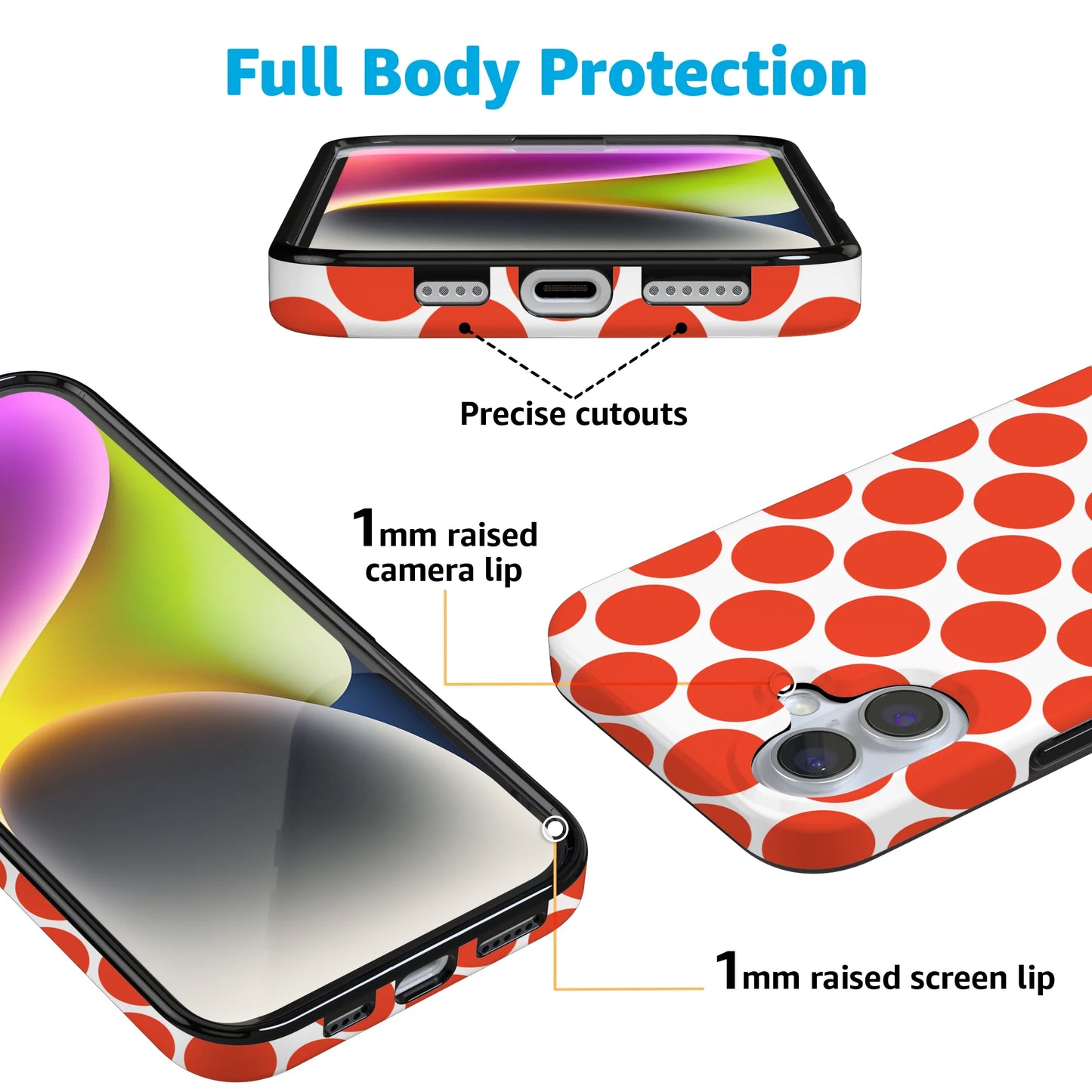 Red Dots | High Contrast Design Case