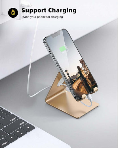 Cell Phone Stand, Phone Dock: Cradle, Holder, Stand for Office Desk
