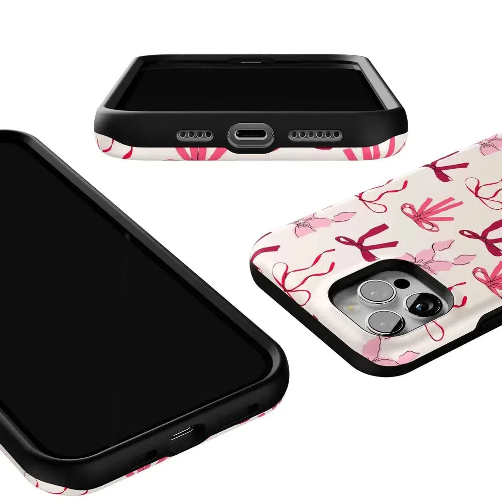 Lover Girlie | Pink Bows iPhone Case
