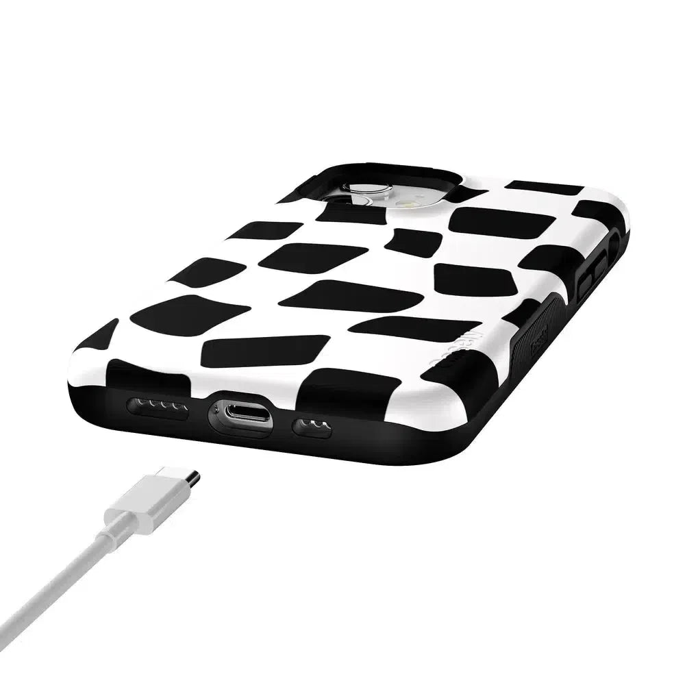 Funky Checkerboard | High Contrast Design Case