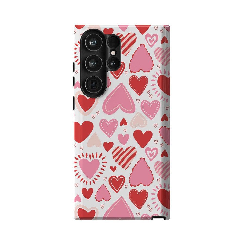 Love Struck | Heart Stickers Case