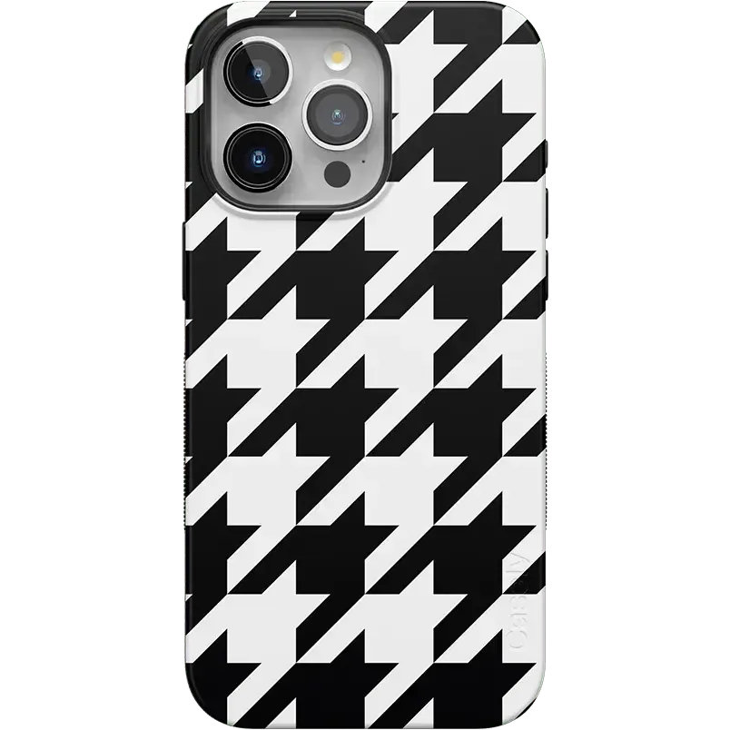 Houndstooth | High Contrast Design Case