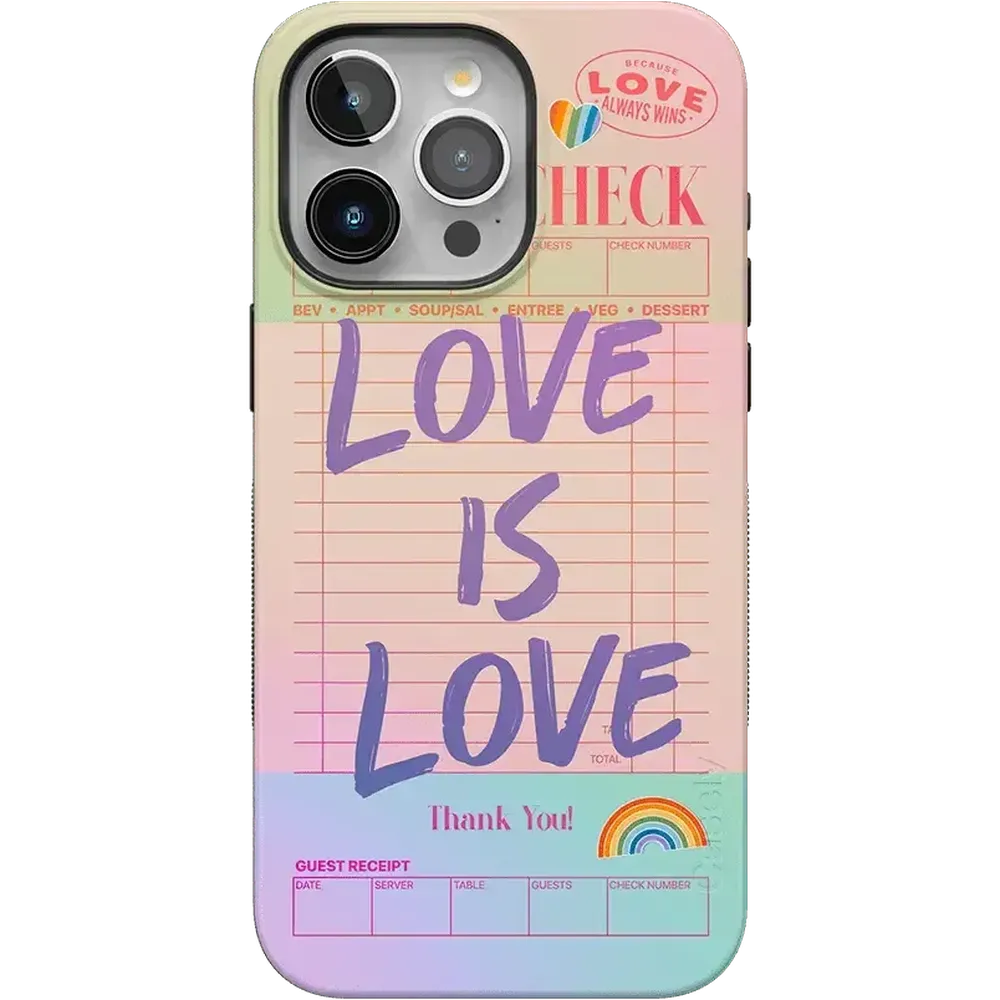 Love is Love | Guest Check Pride Case