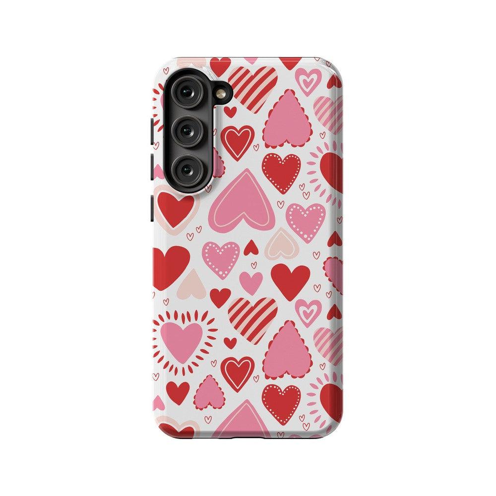 Love Struck | Heart Stickers Case