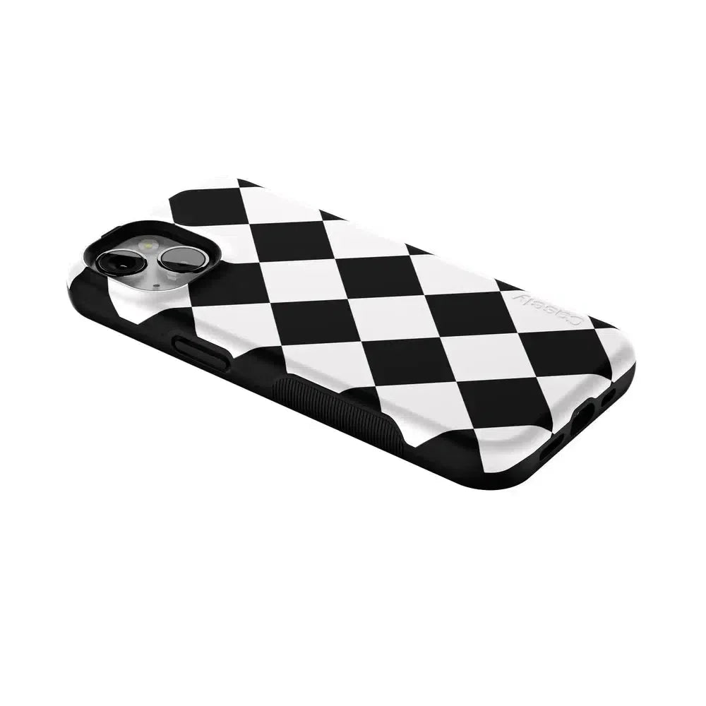 Black Checkerboard | High Contrast Design Case