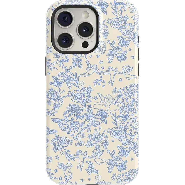 Cupid's Canvas | Periwinkle Floral Case