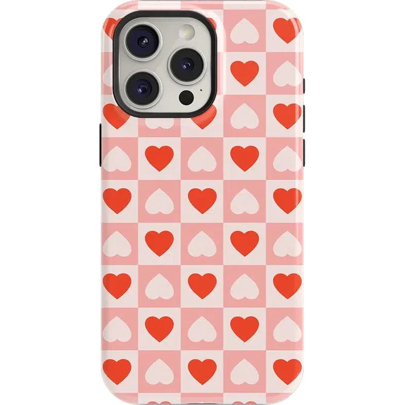 King of My Heart | Checkered Hearts Case