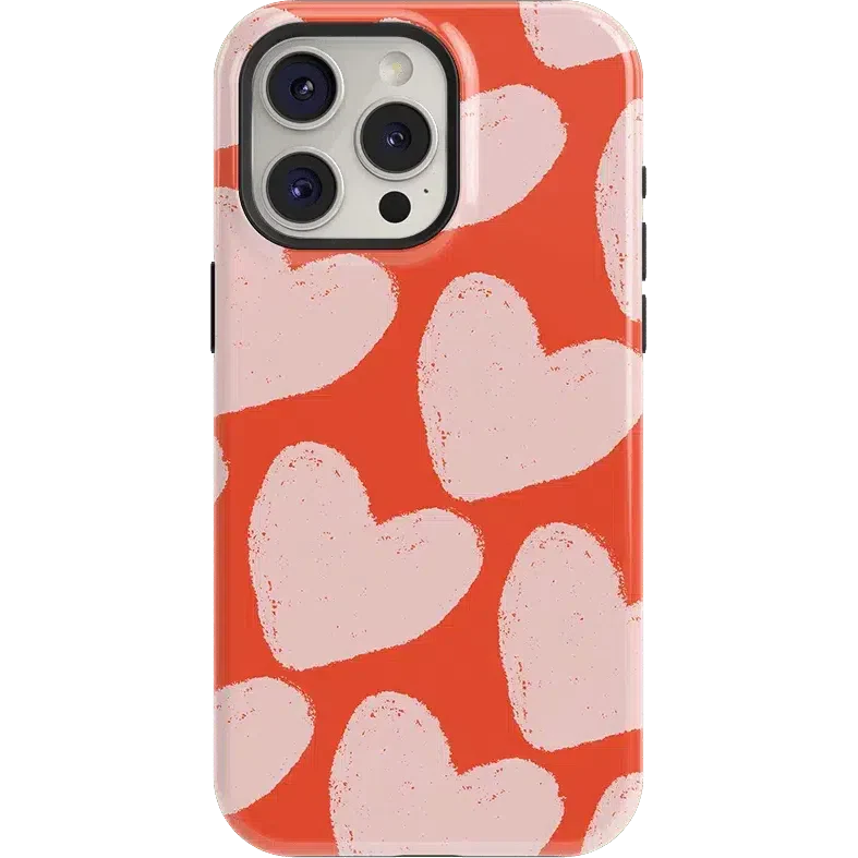 Love You More | Heart Doodle Case