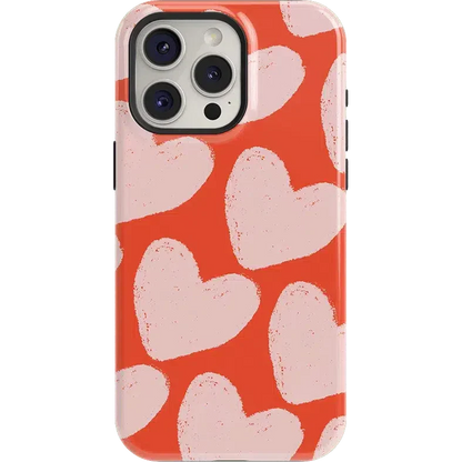 Love You More | Heart Doodle Case