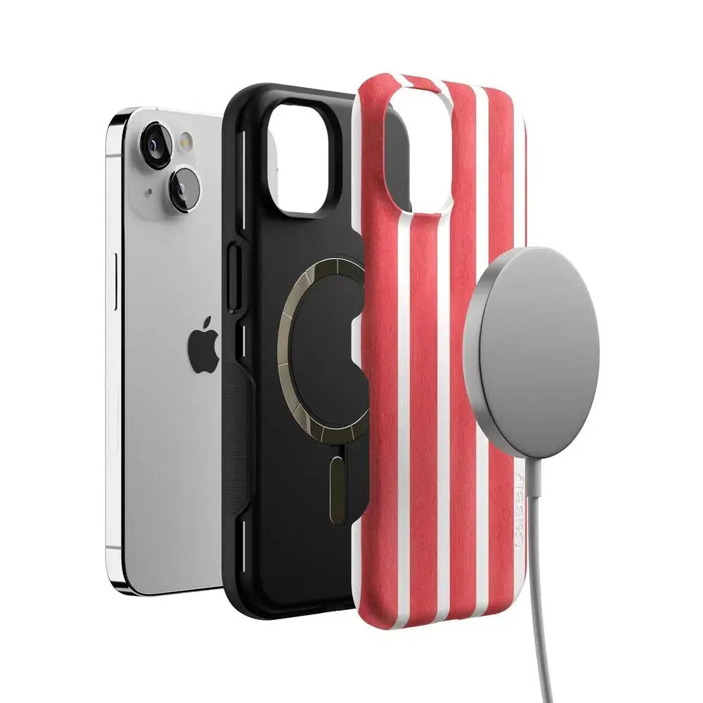 East Coast Summer | Red Stripes Case