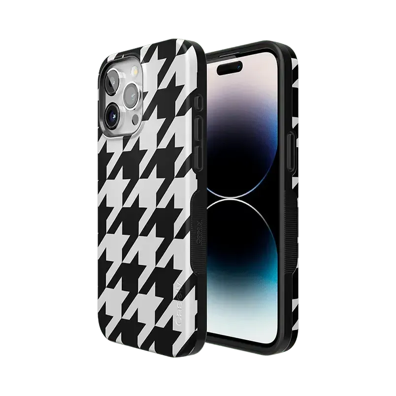 Houndstooth | High Contrast Design Case