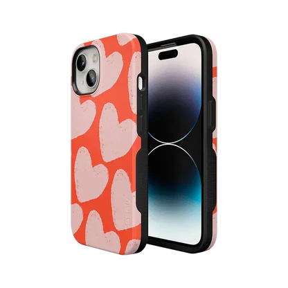 Love You More | Heart Doodle Case