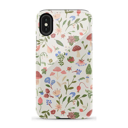 Garden Party | Mushroom Floral Case