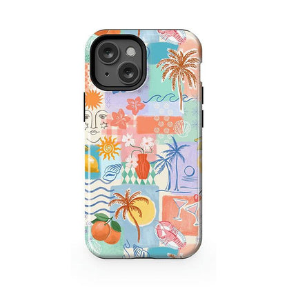 Tropical Heat | Beachy Collage Case