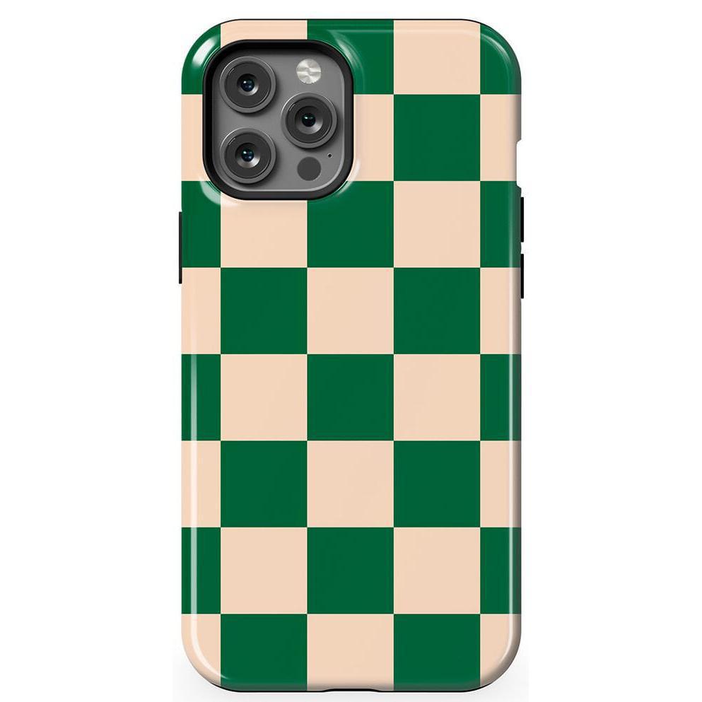 Fit Check | Green Checkerboard Case
