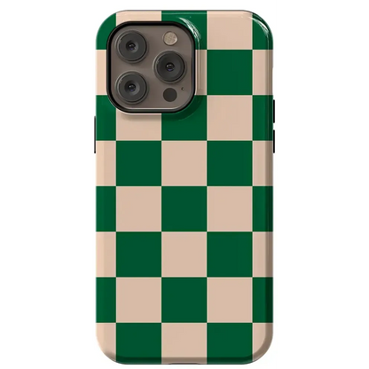 Fit Check | Green Checkerboard Case
