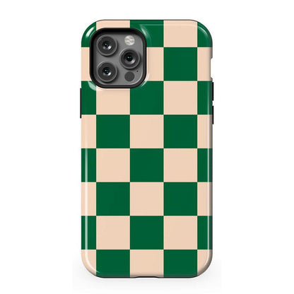 Fit Check | Green Checkerboard Case