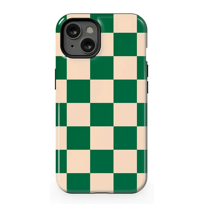 Fit Check | Green Checkerboard Case
