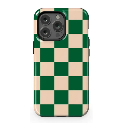 Fit Check | Green Checkerboard Case