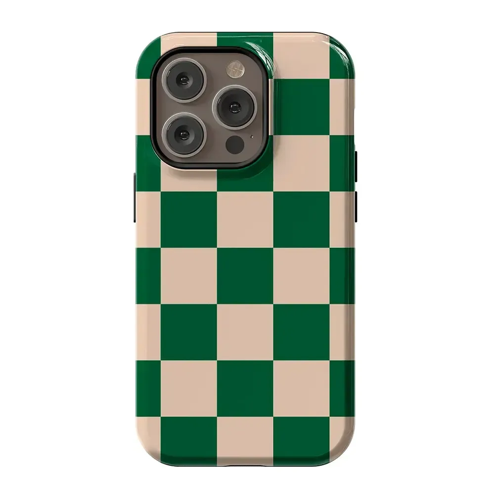 Fit Check | Green Checkerboard Case