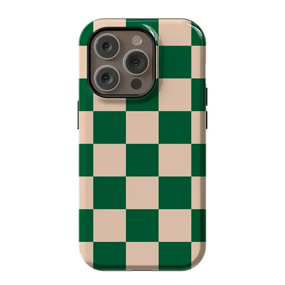 Fit Check | Green Checkerboard Case