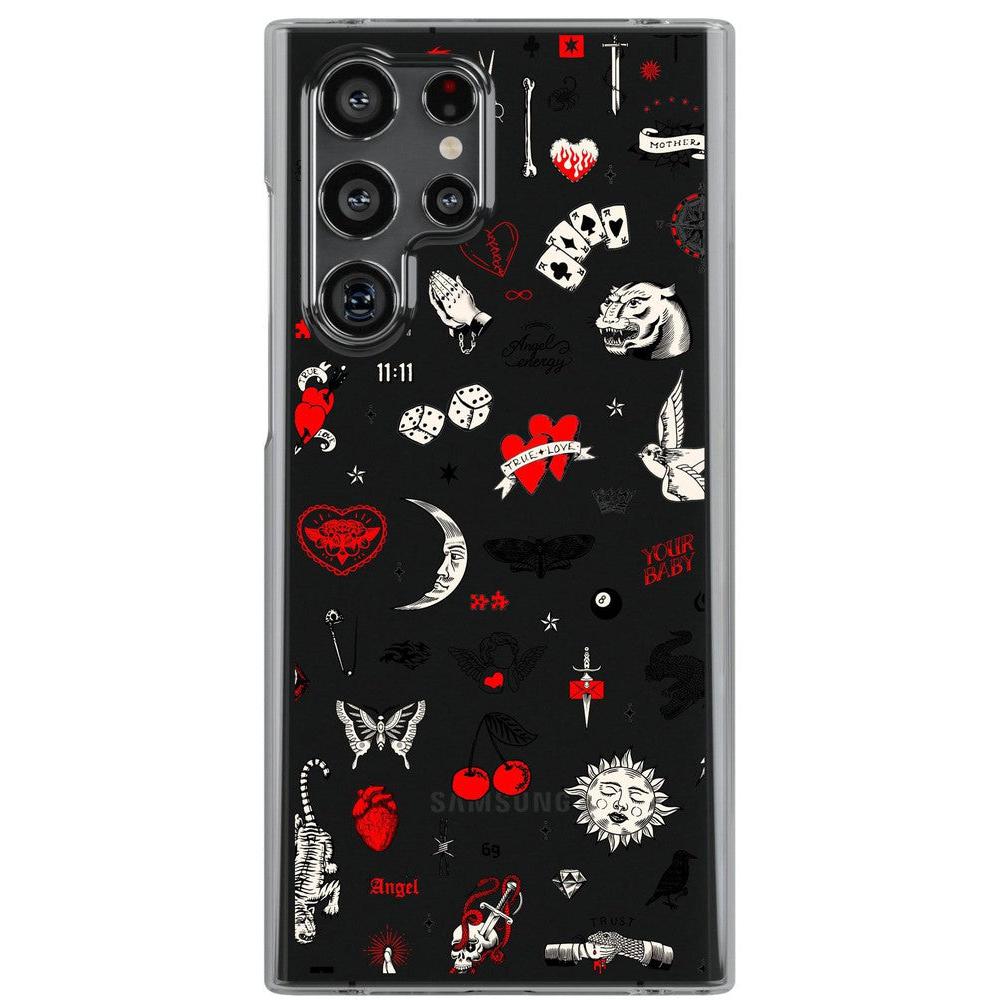 Not a Phase | Clear Flash Tattoo Case