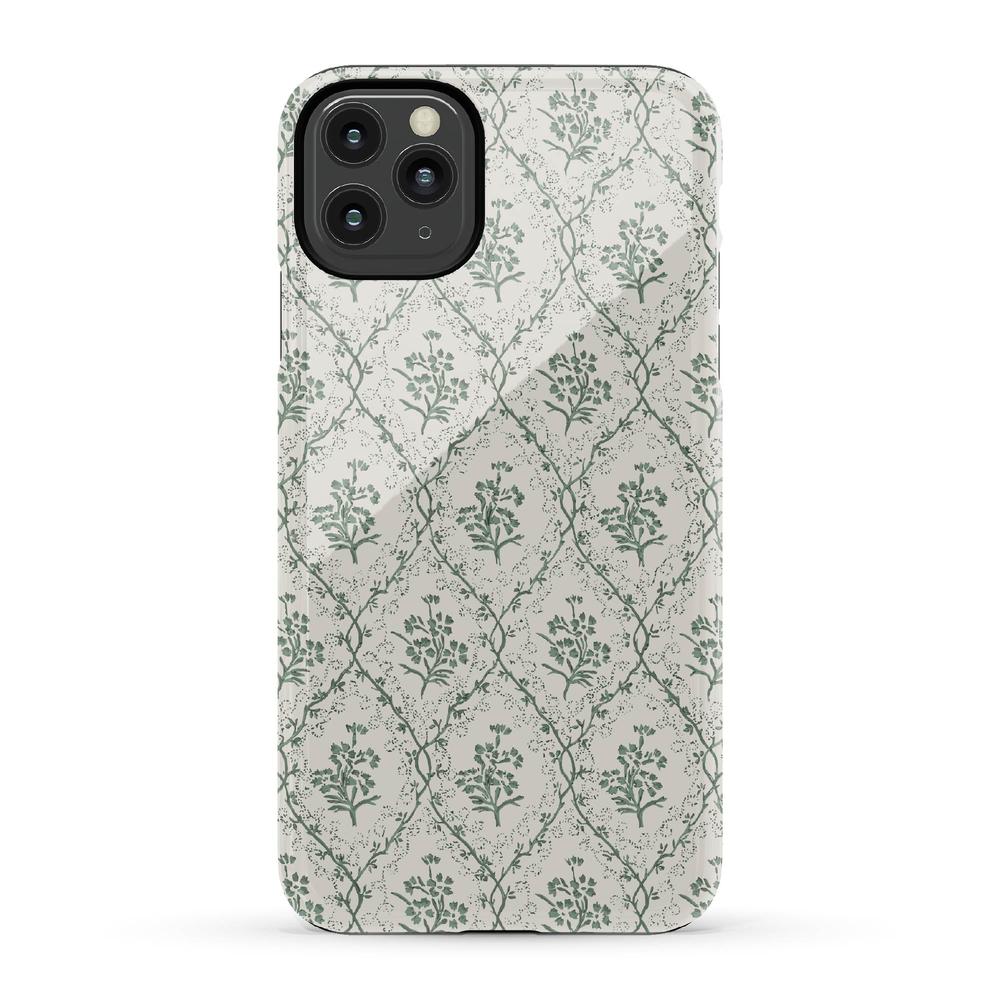 Sage Tapestry | Floral Vines Case