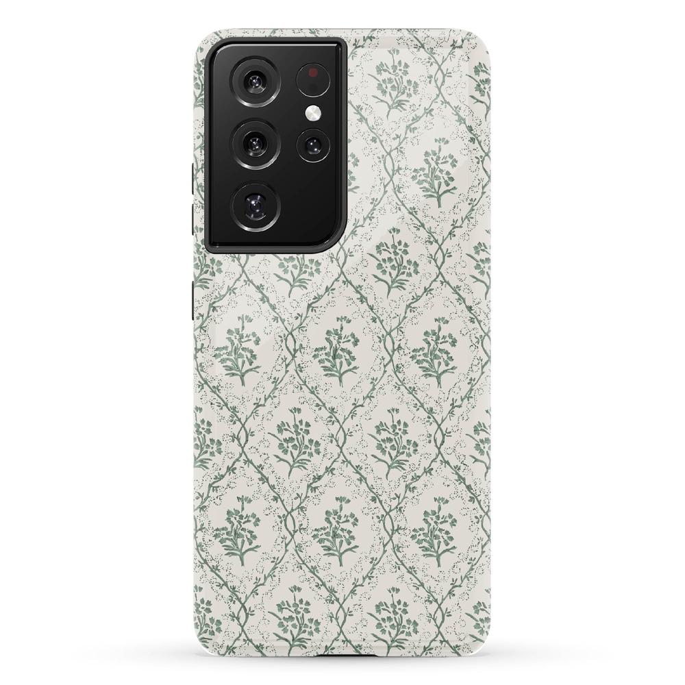 Sage Tapestry | Floral Vines Case