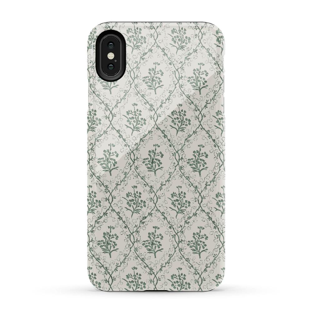 Sage Tapestry | Floral Vines Case