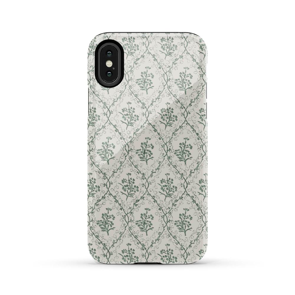 Sage Tapestry | Floral Vines Case
