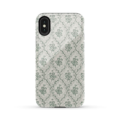 Sage Tapestry | Floral Vines Case