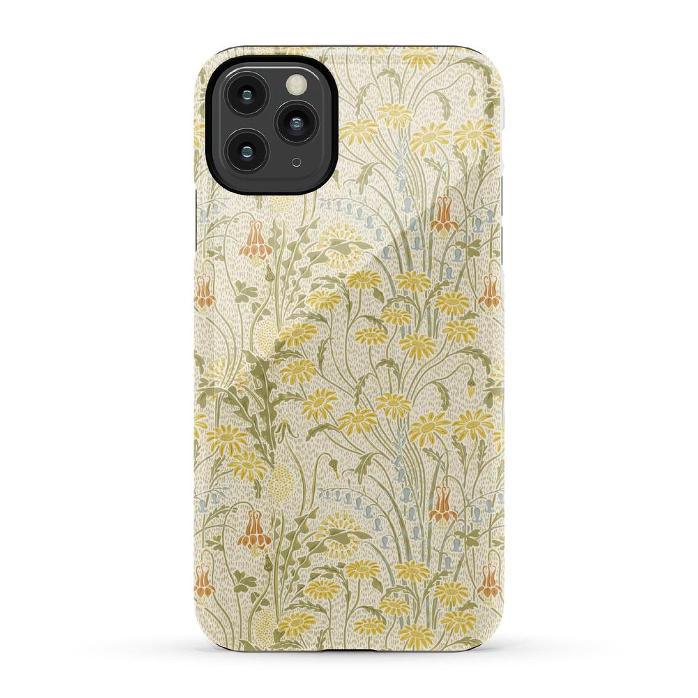 Boho Blooms | Golden Floral Case