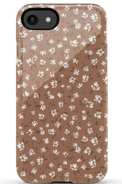 Mocha Meadow | Tiny Flowers Case