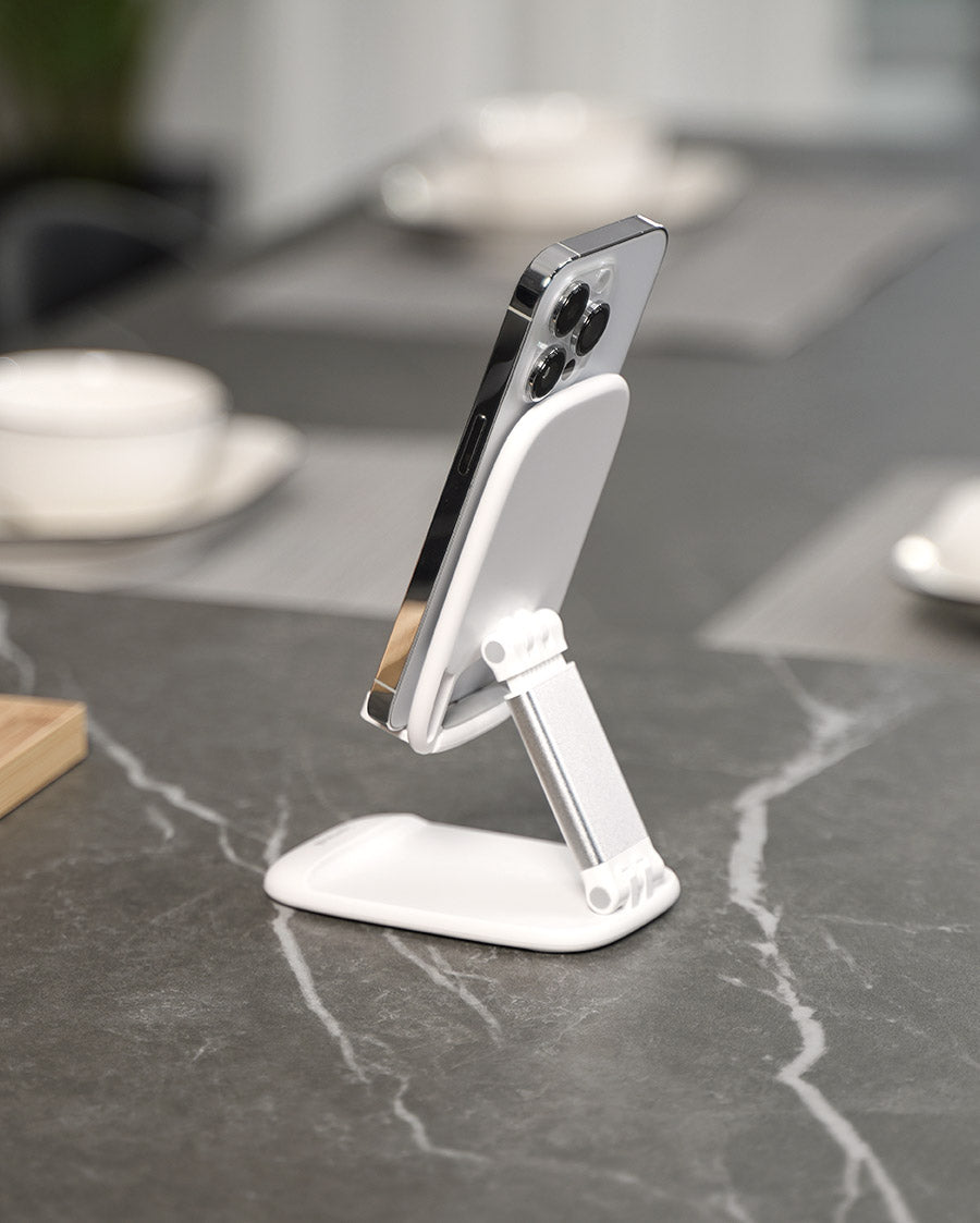 Height Adjustable & Foldable Phone Holder for Business Trip Portable