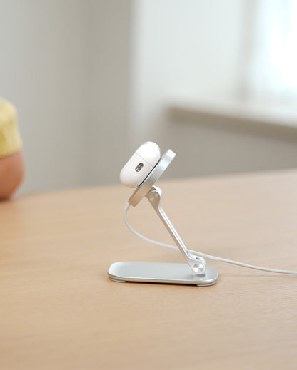 Phone Stand for MagSafe Charger - Foldable Adjustable Charging Holder Dock Cradle for Desk