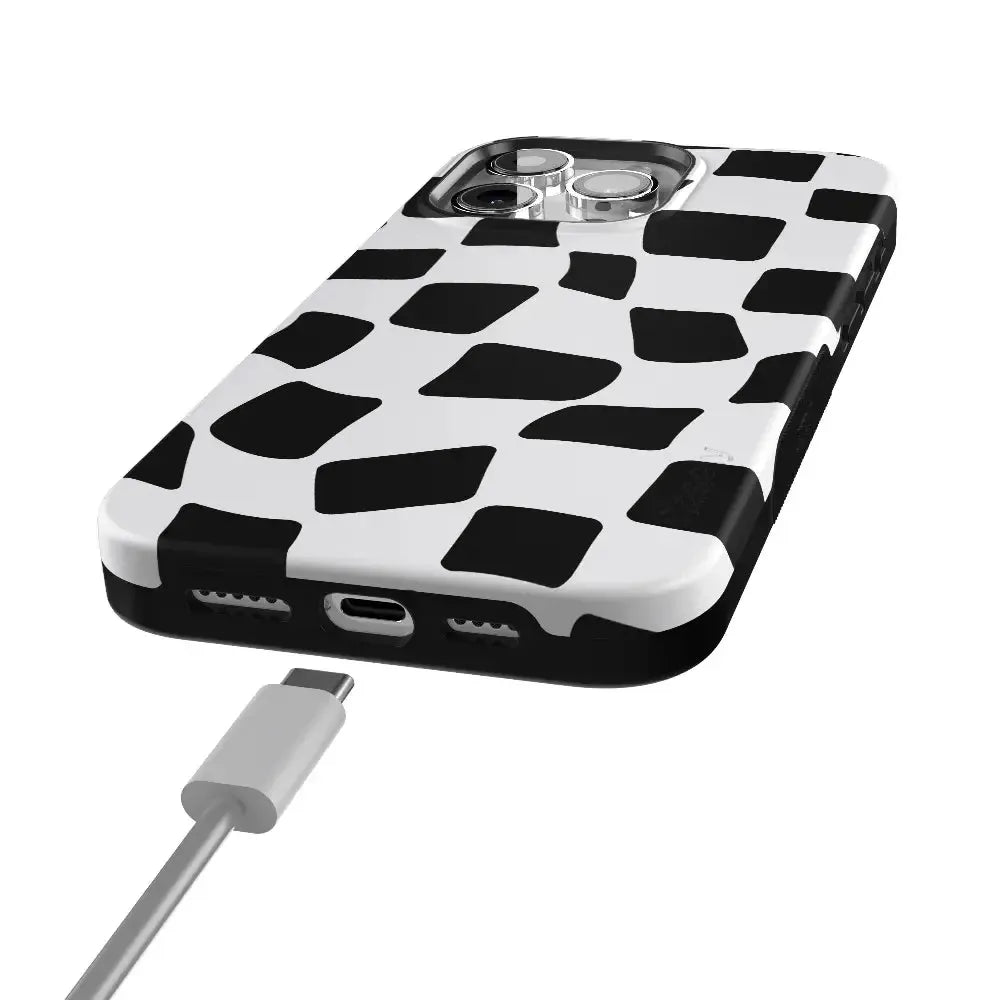 Funky Checkerboard | High Contrast Design Case