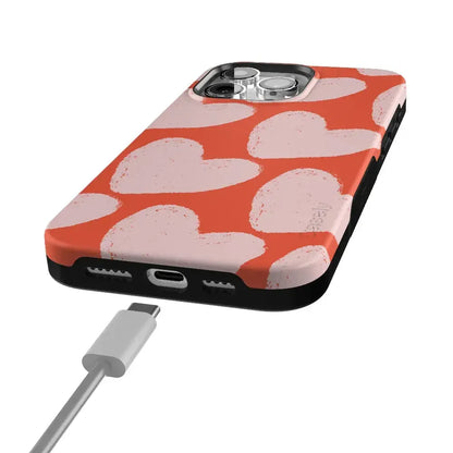 Love You More | Heart Doodle Case