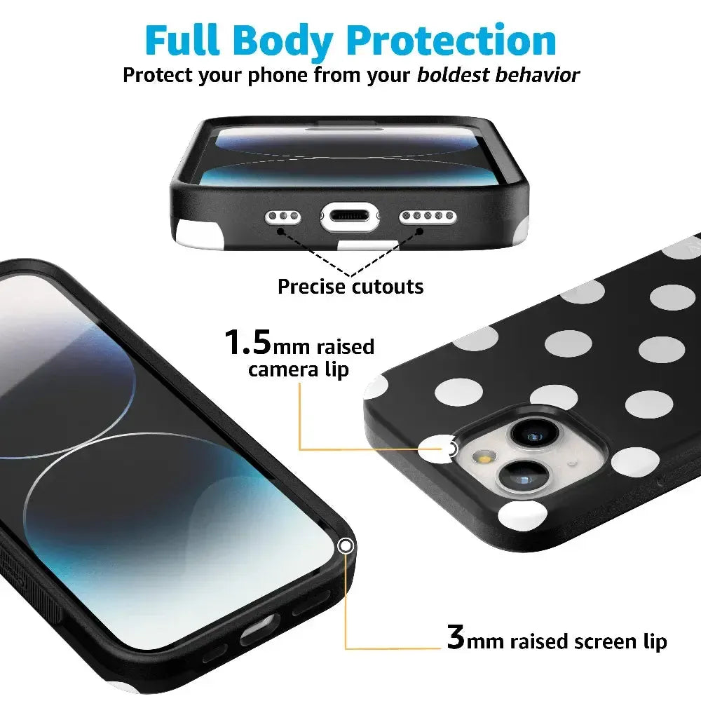 Polka Dots | High Contrast Design Case
