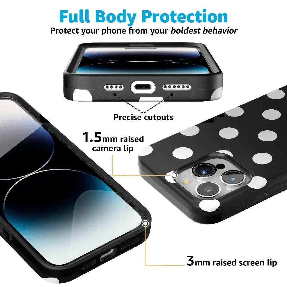 Polka Dots | High Contrast Design Case