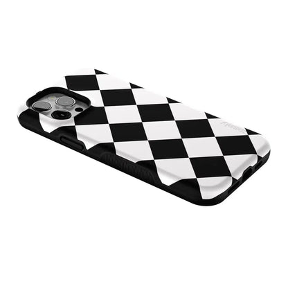 Black Checkerboard | High Contrast Design Case