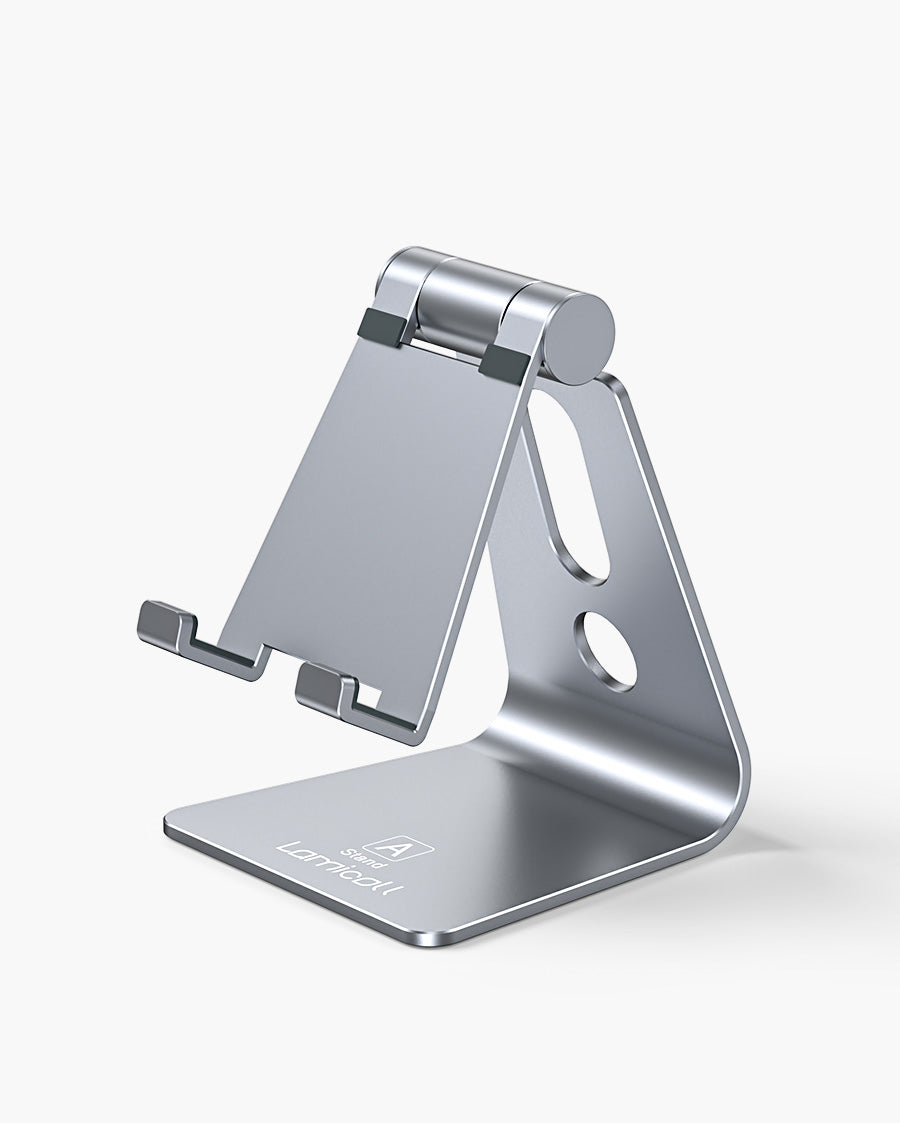Adjustable Cell Phone Stand, Aluminum Desktop Phone Dock Holder, Office Accessories