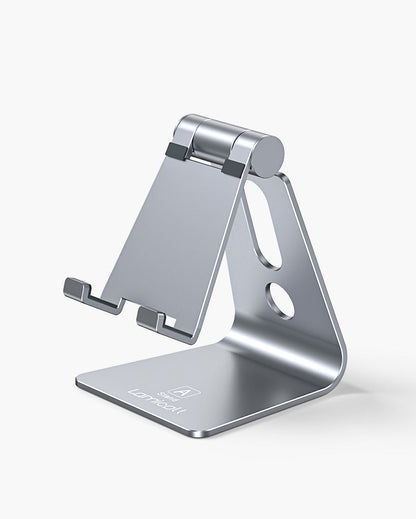 Adjustable Cell Phone Stand, Aluminum Desktop Phone Dock Holder, Office Accessories