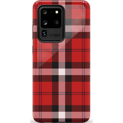 As if! | Red Plaid Case