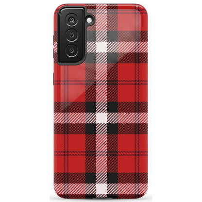 As if! | Red Plaid Case