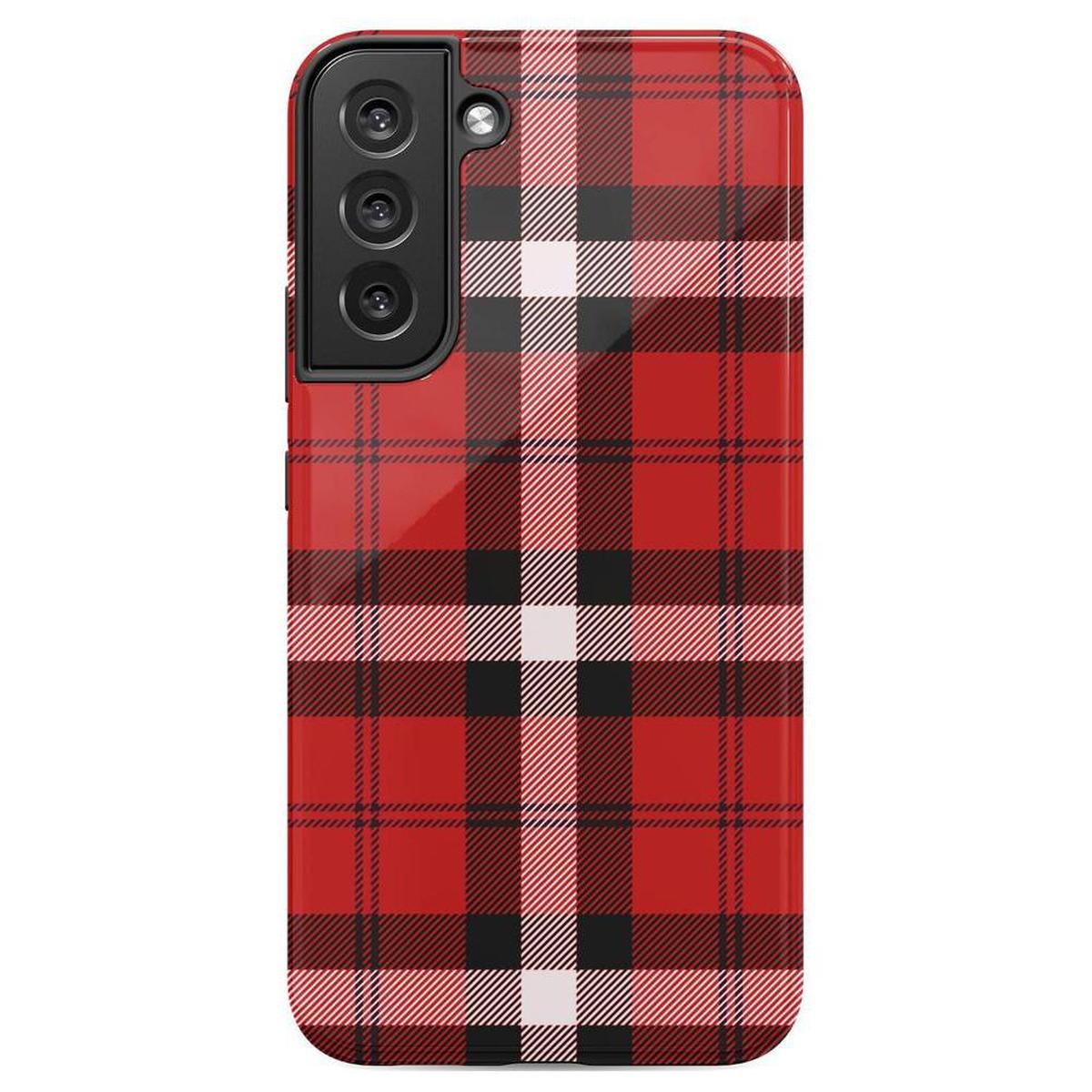 As if! | Red Plaid Case